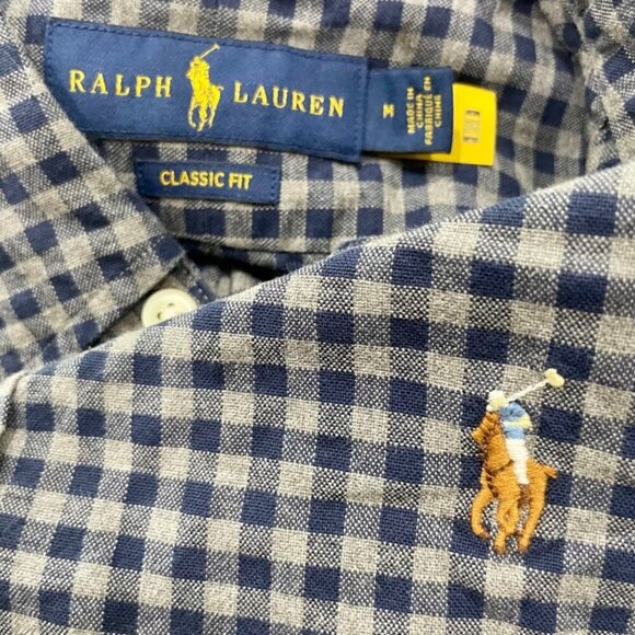 RALPH LAUREN OXFORD LONG SLEEVE SHIRT MEN SZ M VERSATILE SOPHISTICATED - Picture 8 of 16